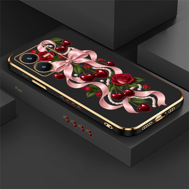 Funda Bow Cherry para Vivo Y28 - Vivo Y28 reseña y precio
